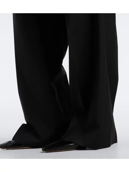 Pantaloni Róhe de lână negru