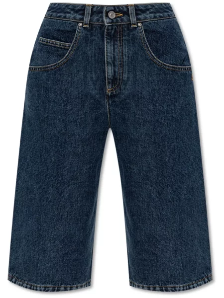 Pantaloni scurți din denim Givenchy albastru