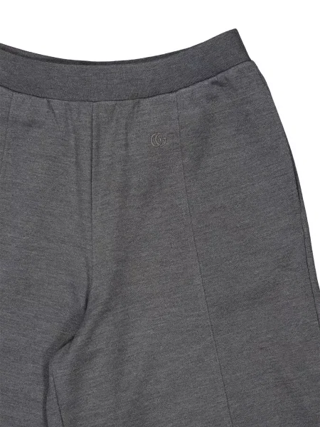 Pantaloni palazzo Gucci gri