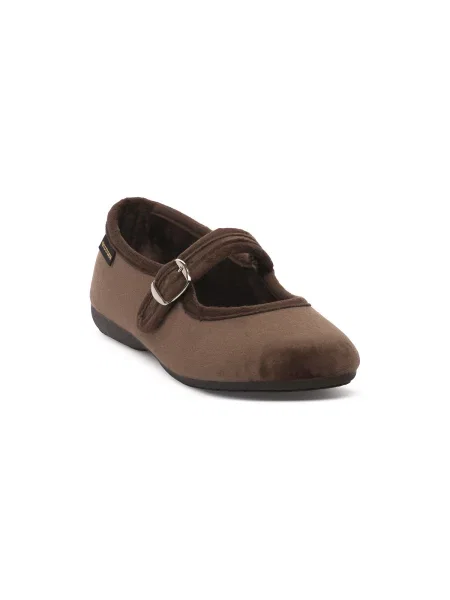 Pantofi Valleverde maro