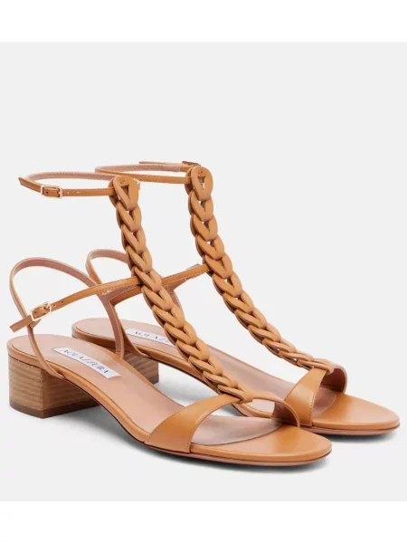 Sandali Aquazzura rjava