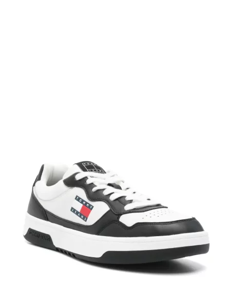 Sneakerși Tommy Jeans alb