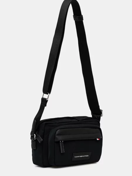 Torbica za okoli pasu Tommy Hilfiger črna