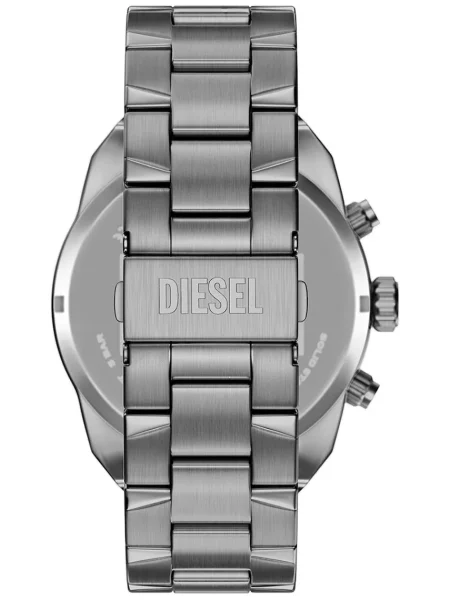 DIESEL Ceas analogic SPIKED bleumarin gri