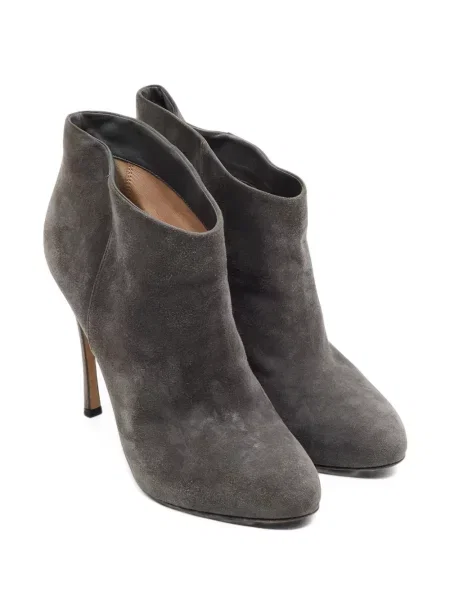 Боти до глезена Gianvito Rossi на платформе сиво