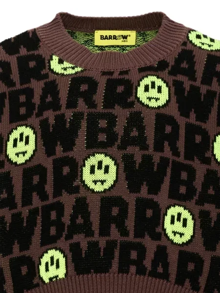 Sweter dziecięcy Barrow brązowy