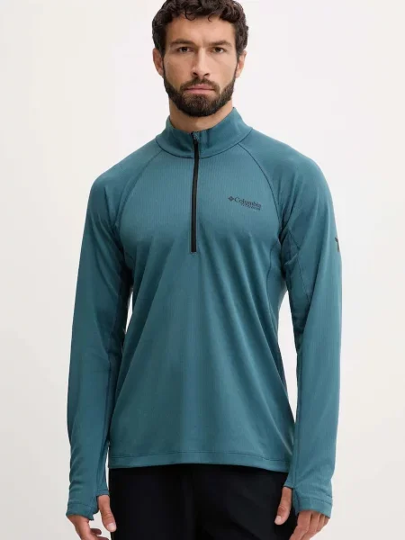 Tricou mânecă lungă Columbia verde