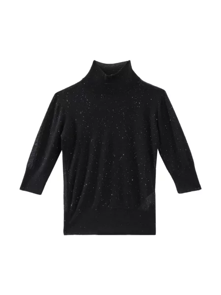 Sweter Genny wełniany czarny