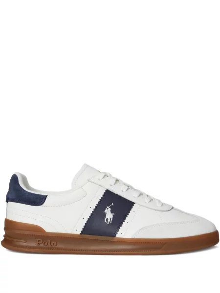 Μικρός κασκέτο Polo Ralph Lauren με χαμηλή μέση υφαίνω διαγωνίως πράσινο