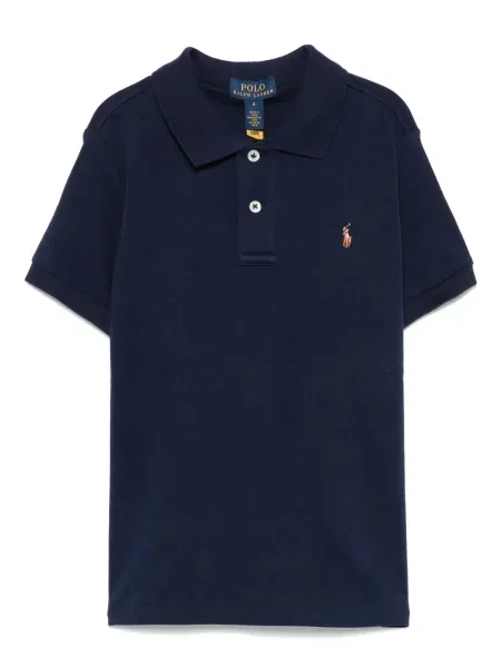 Koszulka polo dziecięca Polo Ralph Lauren niebieska