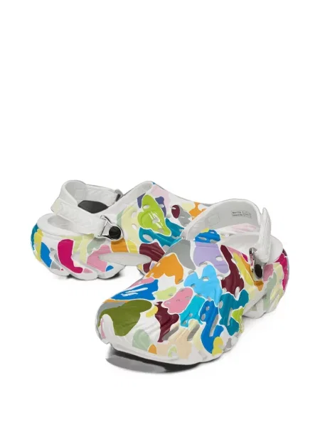 Saboți Crocs alb
