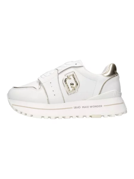Sneakersy Liu Jo skórzane białe