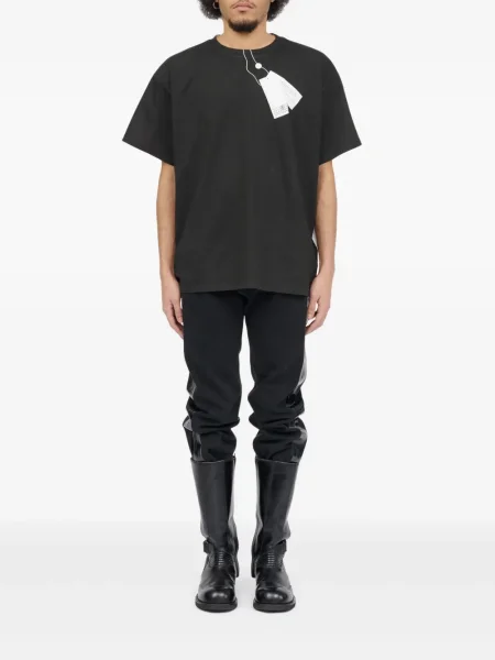 Tricou Mm6 Maison Margiela cu imagine negru