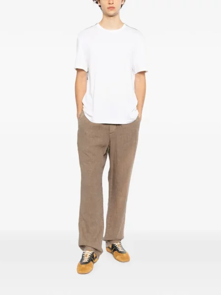 Scurt tricou James Perse alb