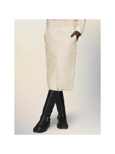 Spódnica Maison Margiela retro beżowa