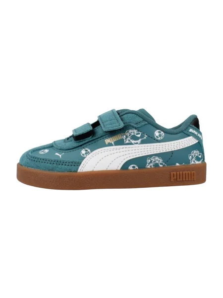 Gyerek félcipő Puma zöld