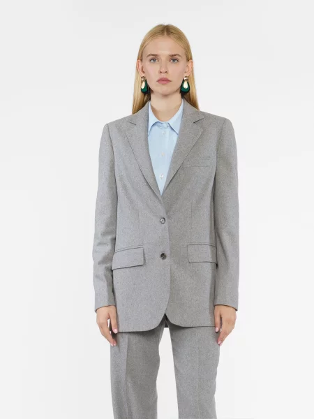 Піджак Arber вовна/поліестер сірий