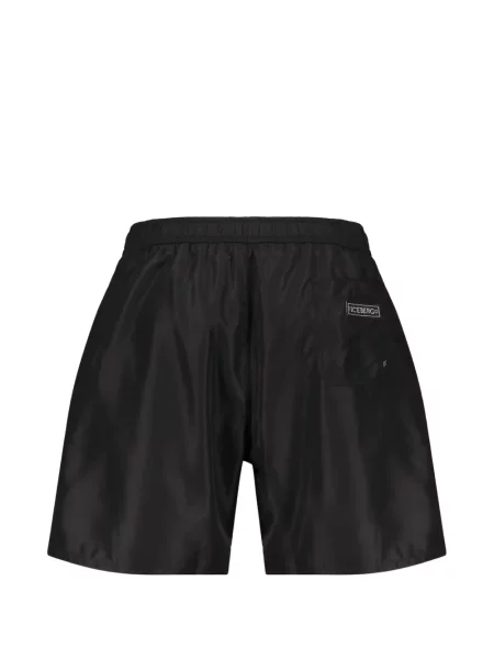 Slip de baie Iceberg cu imagine cu cordon negru