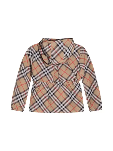Kurtka dziecięca Burberry brązowa