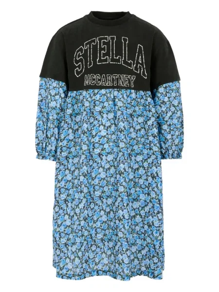 Sukienka dziecięca Stella Mccartney niebieska