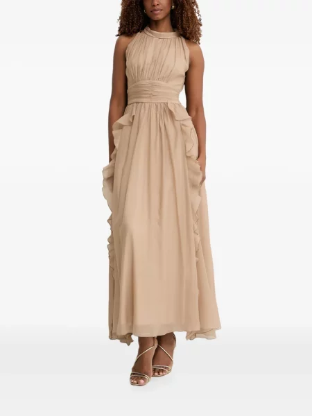 Rochie maxi Morgan cu volane