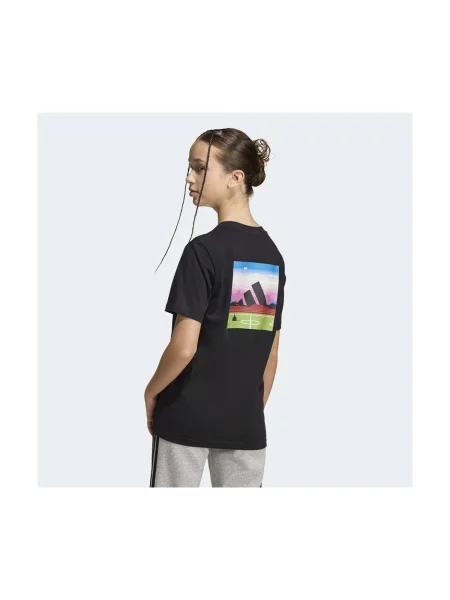 Tricou copii Adidas negru