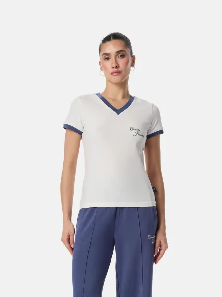 Cardio Bunny Tričko RETRO offwhite