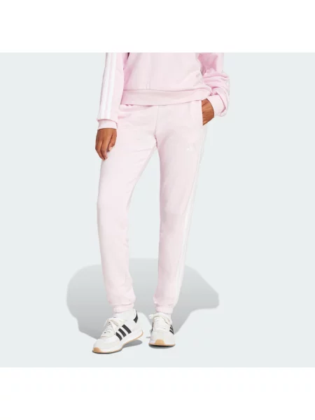 Kalhoty Essentials French Terry Cuffed bílé