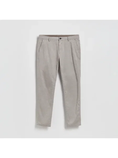 Reserved Chino slim nadrág sötétbarna