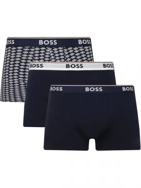 BOSS BLACK 3 db-os boxeralsó szett Power Des fekete