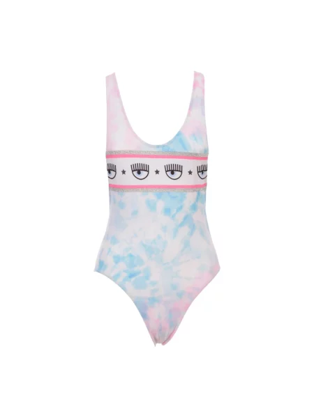 Stroj jednoczęściowy Chiara Ferragni Collection niebieski