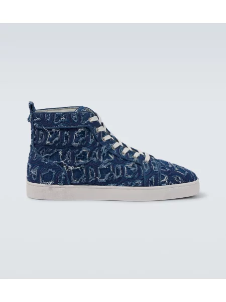 Sneakerși Christian Louboutin albastru