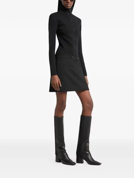 Pulover Courreges cu autograf negru