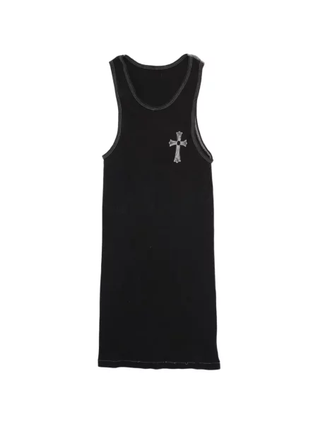 Košile Chrome Hearts s potiskem se srdcovým vzorem černá