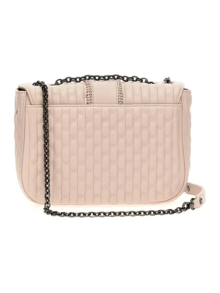 Torebka hobo Longchamp pikowana różowa