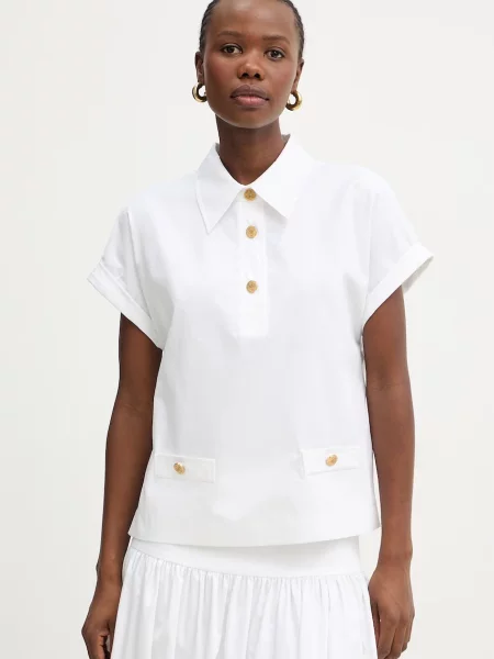 Luisa Spagnoli Bluză de damă din Bassista alb