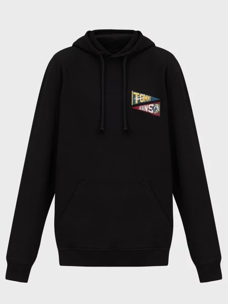 Тигрове худі Tommy Jeans чорне
