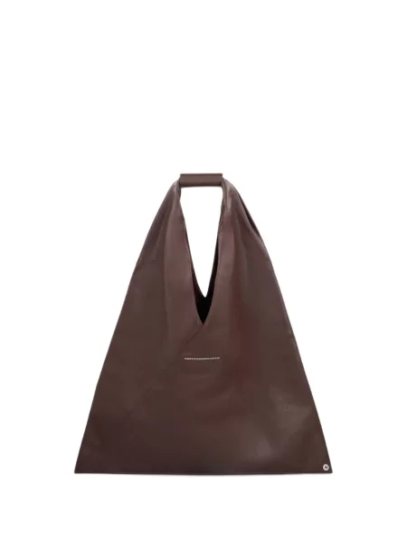 Geantă shopper Mm6 Maison Margiela maro