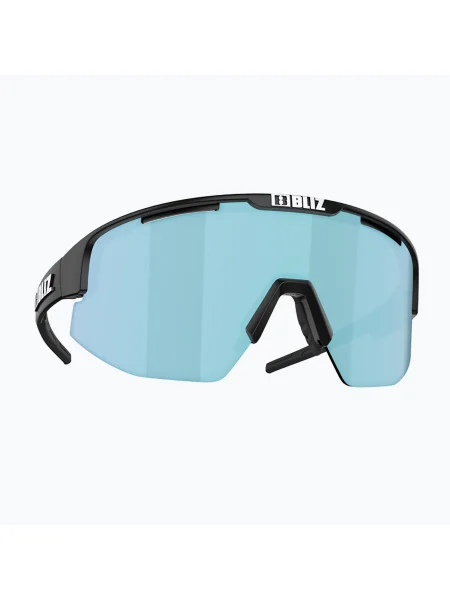 Olcsóbban. Napszemüveg Bliz Matrix matte black/smoke/ice blue multi. Méret: OS fekete