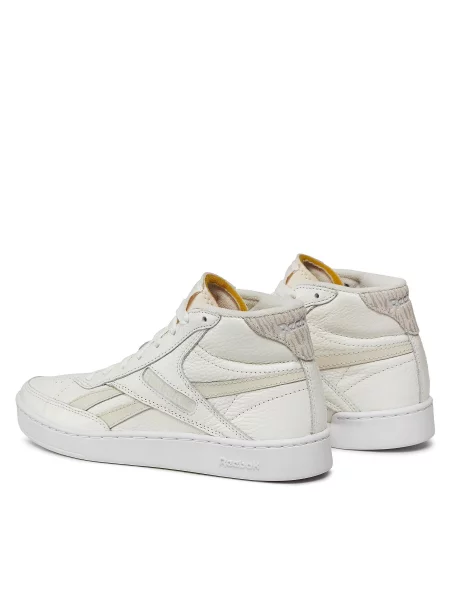 Batai Reebok Club C Form Hi Chalk/Alabaster/Chalk balta
