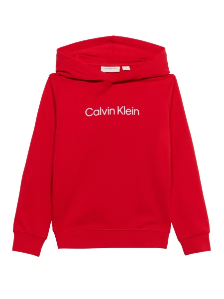 Calvin Klein Jeans Μπλούζα φούτερ κόκκινο λευκό