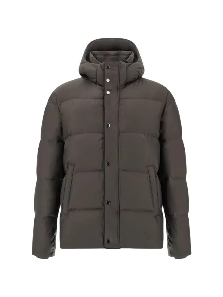 Geacă Paul & Shark cu glugă maro