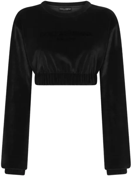Hanorac Dolce & Gabbana cu broderie negru