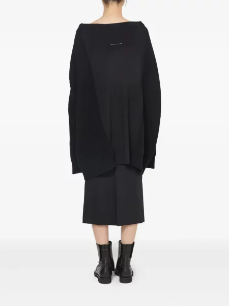 Пуловер Mm6 Maison Margiela черно