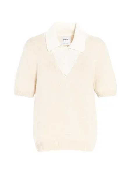 Tricou polo Barrie din cașmir