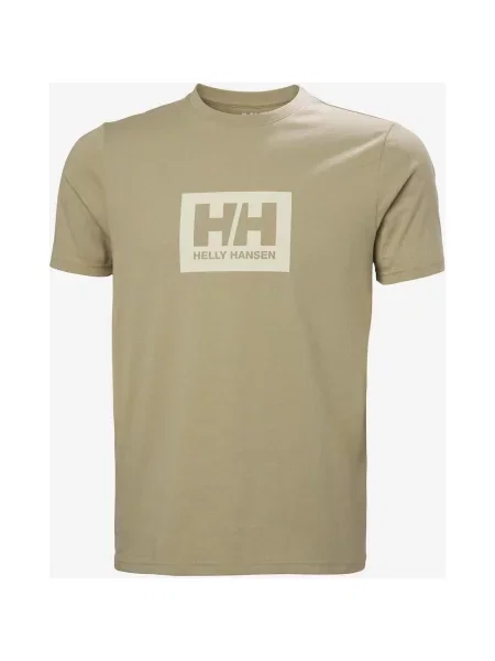 Koszulka z krótkim rękawem Helly Hansen Box T S beżowy
