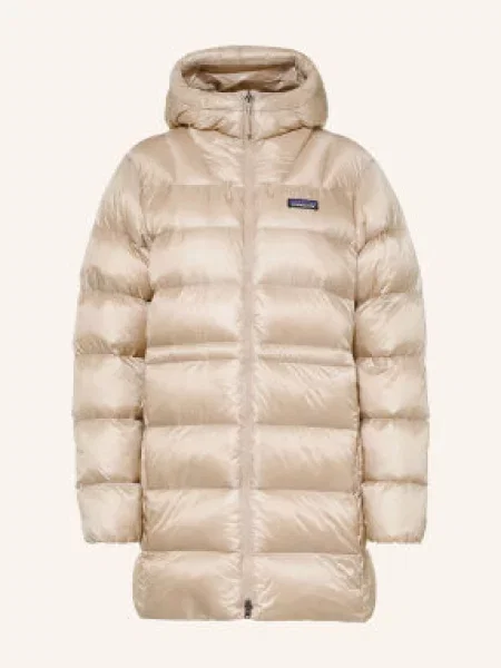 Patagonia Péřová Parka Fitz Roy béžová