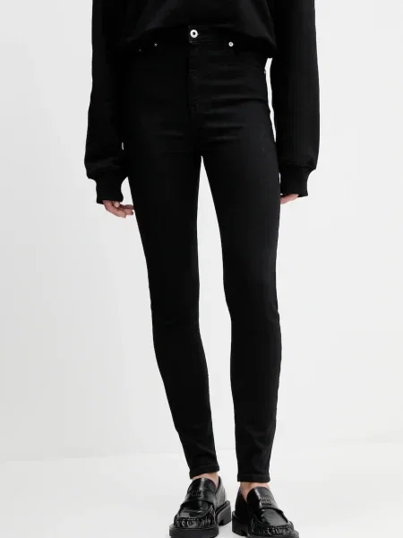 Rifle Karl Lagerfeld Jeans čierna