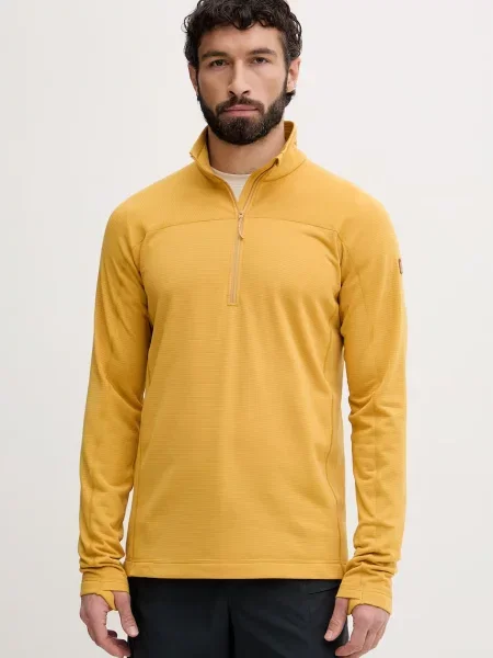 Fjallraven športni pulover Abisko Lite rumena