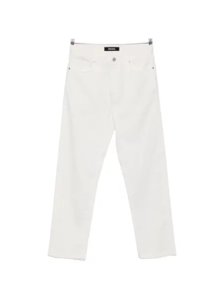 Pantaloni Zegna alb